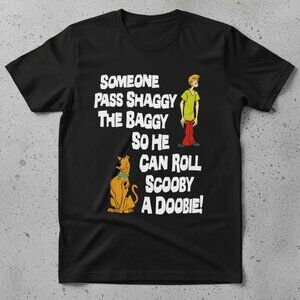 Someone Pass Shaggy The Baggy So He Can Roll Scooby A Doobie Funny Cartoon